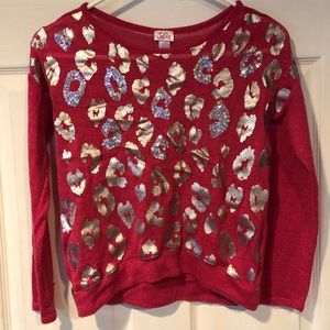 Justice girls Cheetah Top